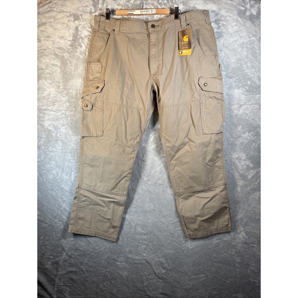 Carhartt Pants Mens 41x30 Ripstop Cargo Relaxed Fit B342 Double Knee Wokrwear